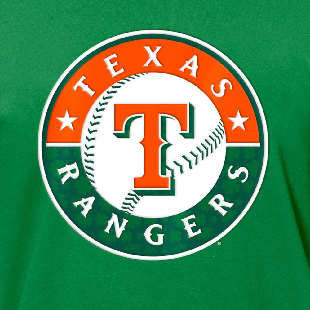 MLB Texas Rangers New Era St. Patrick's Day Shamrock Fill T-Shirt