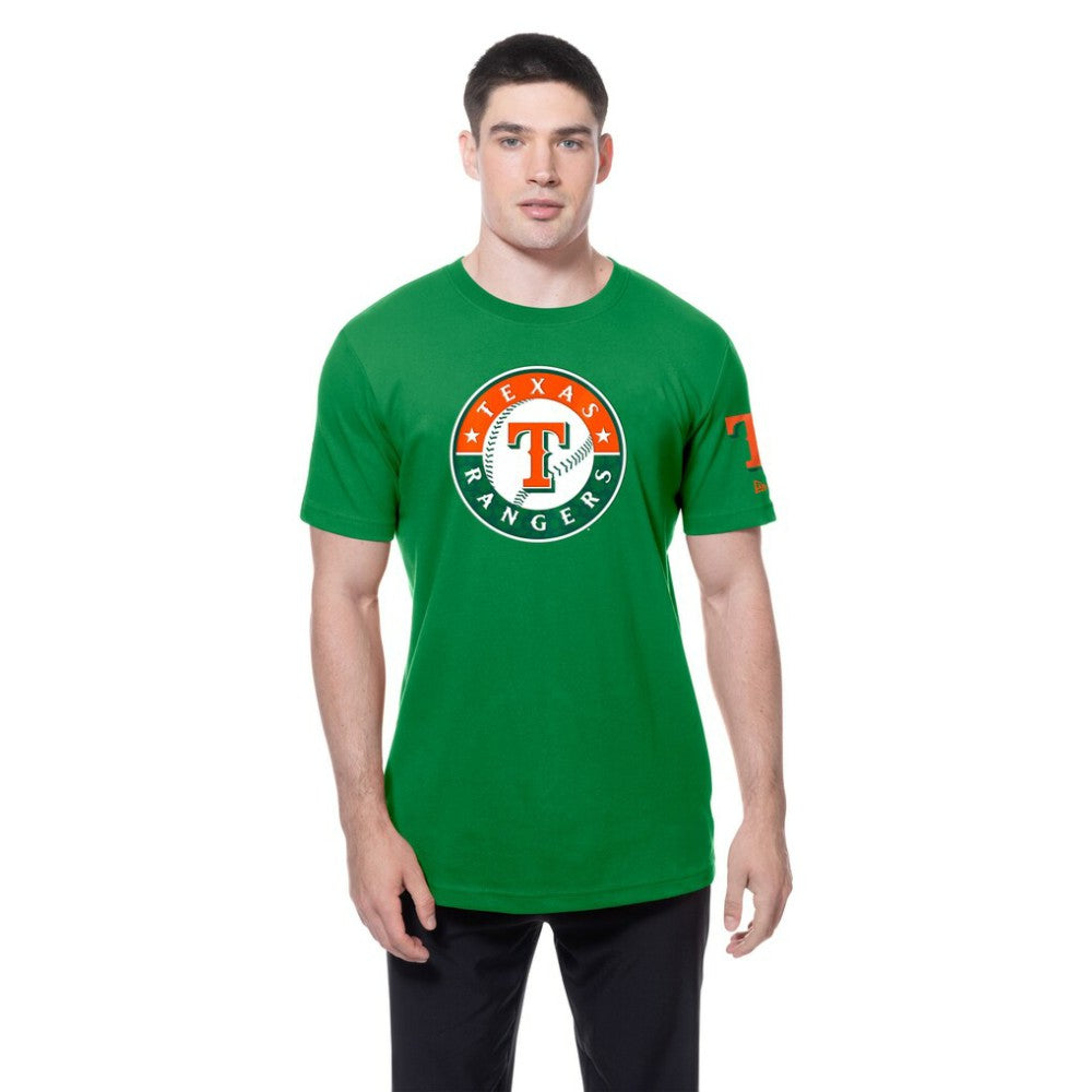 MLB Texas Rangers New Era St. Patrick's Day Shamrock Fill T-Shirt