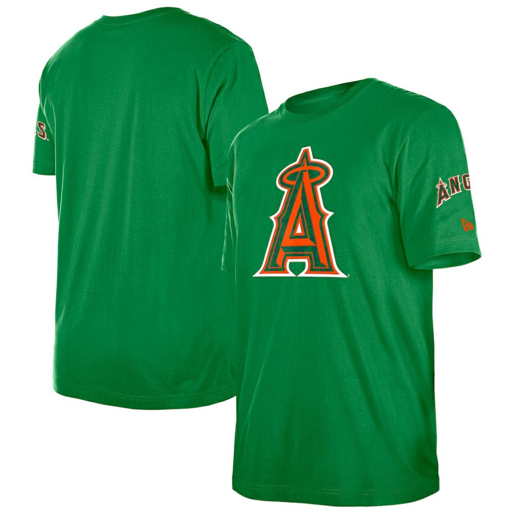 MLB Los Angeles Angels New Era St. Patrick's Day Shamrock Fill T-Shirt