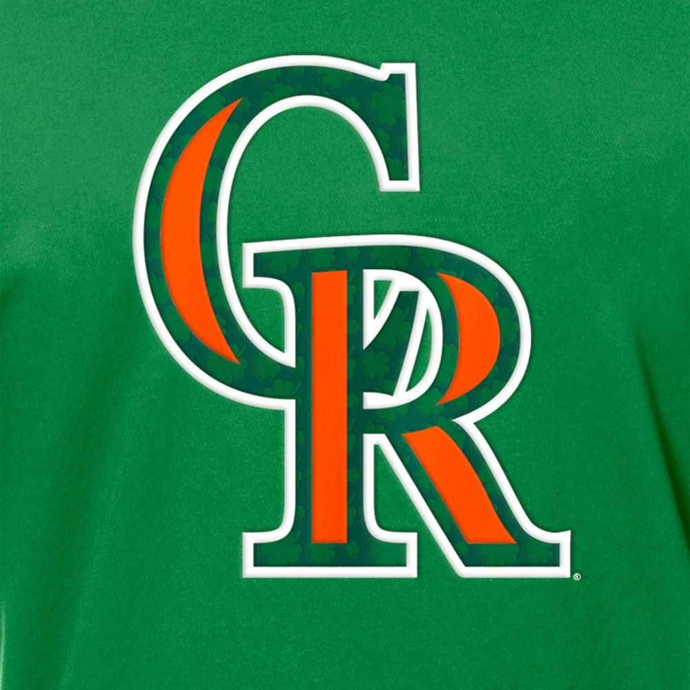 MLB Colorado Rockies New Era St. Patrick's Day Shamrock Fill T-Shirt