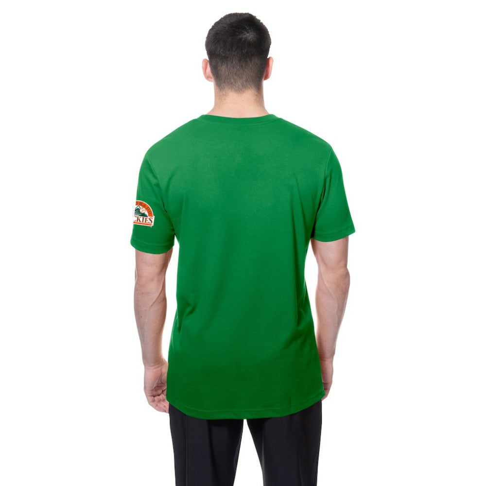 MLB Colorado Rockies New Era St. Patrick's Day Shamrock Fill T-Shirt