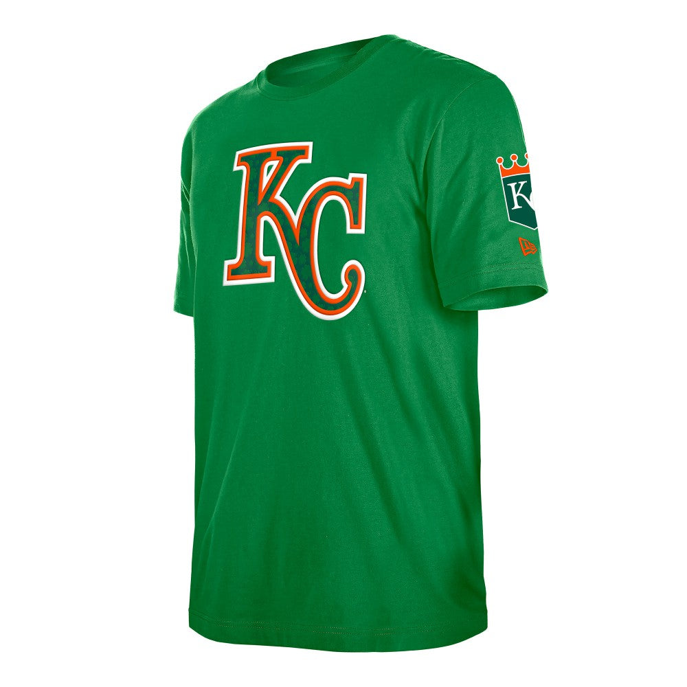 MLB Kansas City Royals New Era St. Patrick's Day Shamrock Fill T-Shirt
