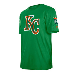 MLB Kansas City Royals New Era St. Patrick's Day Shamrock Fill T-Shirt