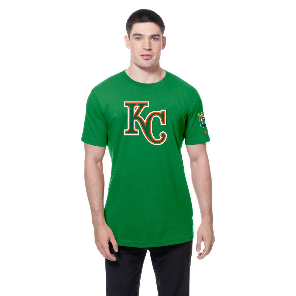MLB Kansas City Royals New Era St. Patrick's Day Shamrock Fill T-Shirt