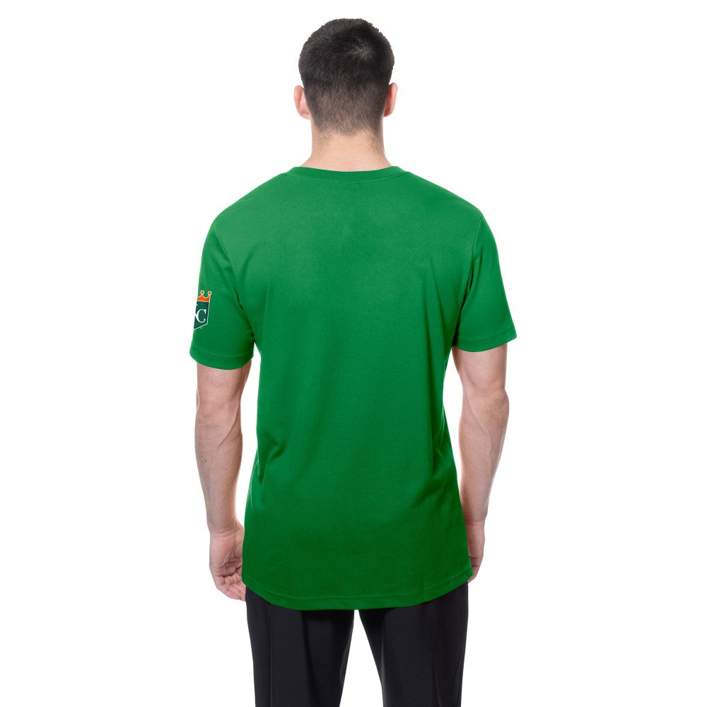 MLB Kansas City Royals New Era St. Patrick's Day Shamrock Fill T-Shirt