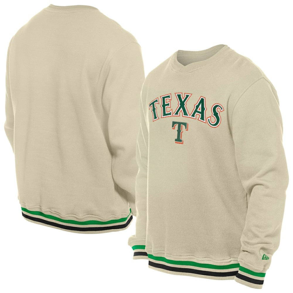 MLB Texas Rangers New Era St. Patrick's Day Twill Pullover Sweatshirt