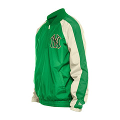 MLB New York Yankees New Era St. Patrick's Day Ripstop Raglan Quarter-Zip Windbreaker