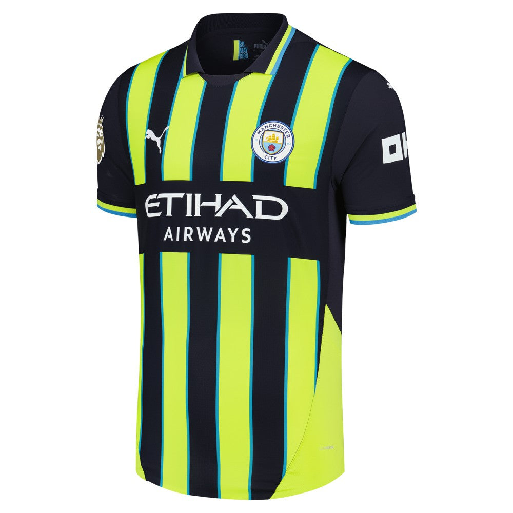 Erling Haaland Manchester City 2024/25 Away Player Jersey - Puma Navy