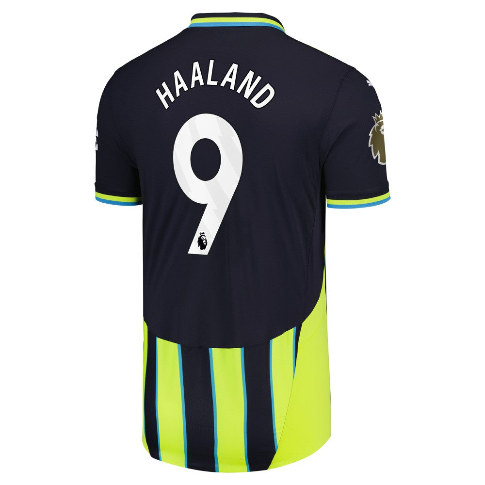 Erling Haaland Manchester City 2024/25 Away Player Jersey - Puma Navy