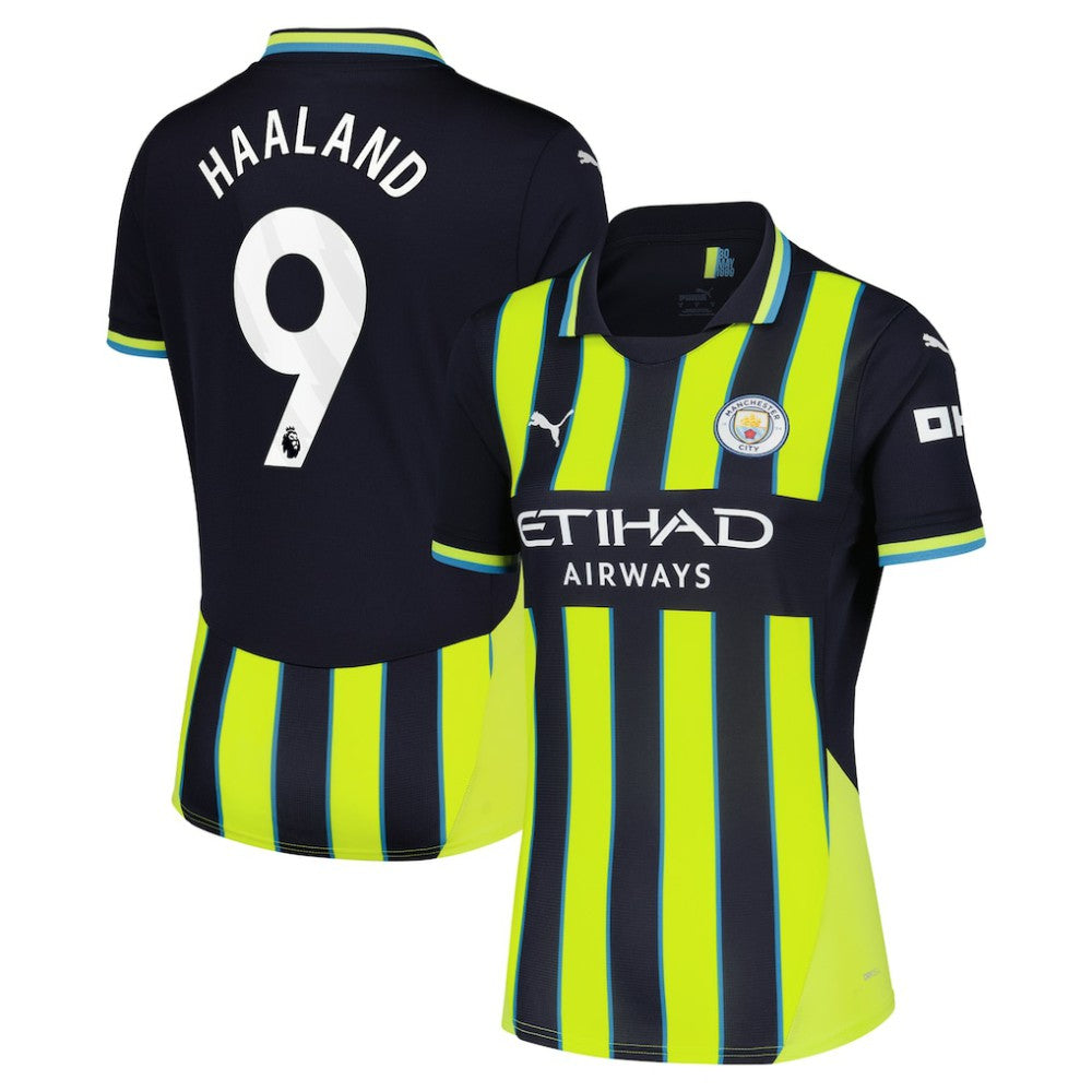Erling Haaland Manchester City Women's 2024/25 Away Replica Player Jersey - Puma Navy