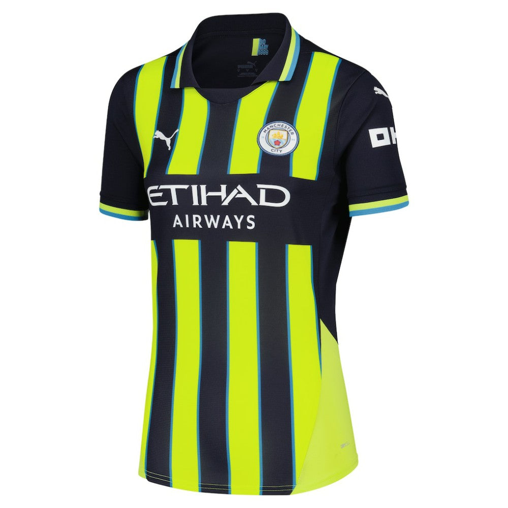 Erling Haaland Manchester City Women's 2024/25 Away Replica Player Jersey - Puma Navy