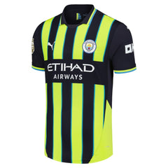 Kevin De Bruyne Manchester City 2024/25 Away Player Jersey - Puma Navy