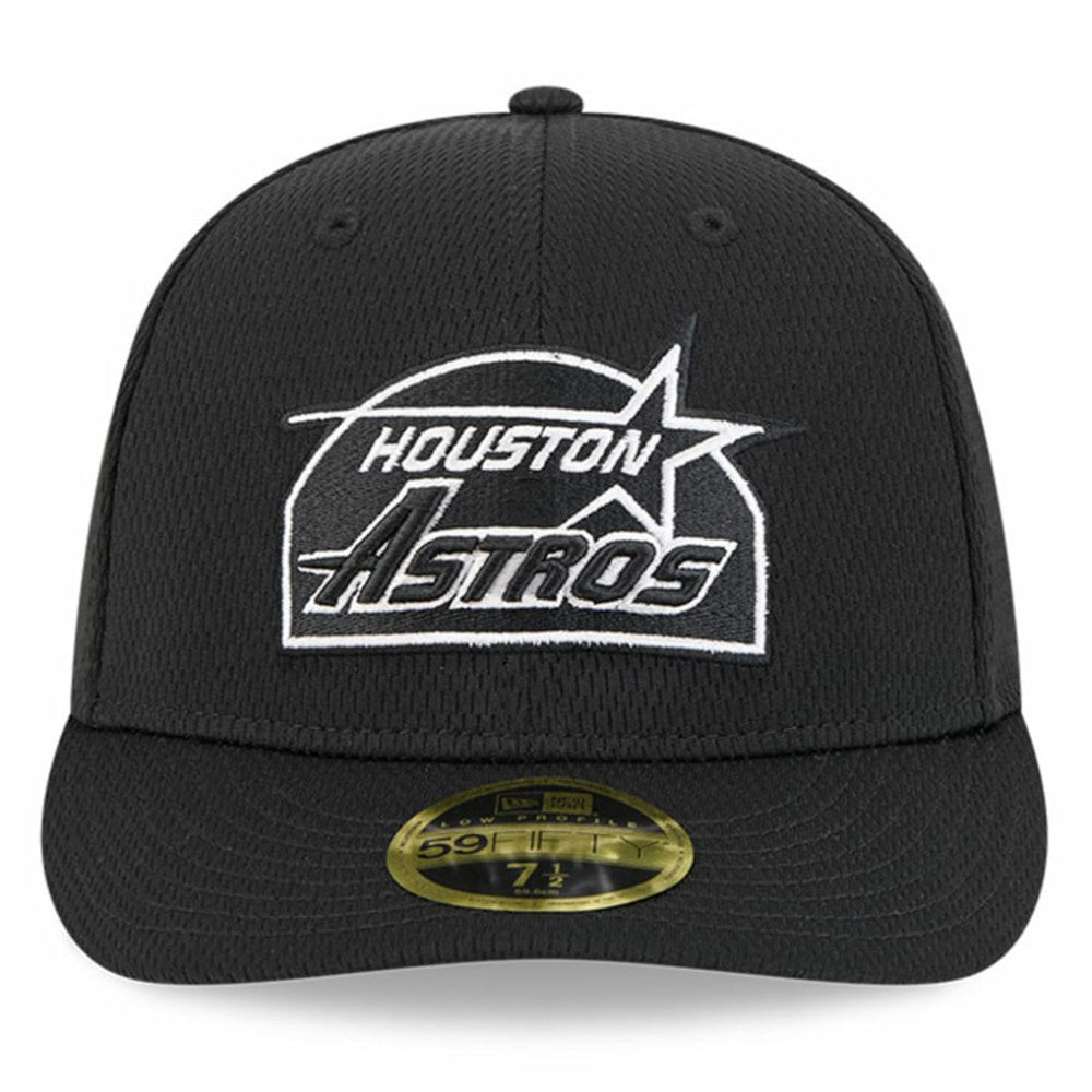 MLB Houston Astros New Era 2025 MLB Clubhouse Low Profile 59FIFTY Fitted Hat