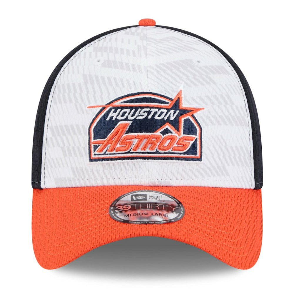 MLB Houston Astros New Era 2025 MLB Clubhouse 39THIRTY Flex Hat