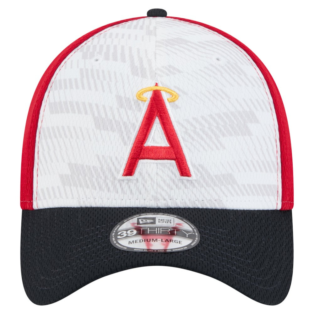 MLB Los Angeles Angels New Era 2025 MLB Clubhouse 39THIRTY Flex Hat
