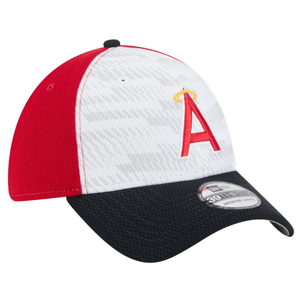 MLB Los Angeles Angels New Era 2025 MLB Clubhouse 39THIRTY Flex Hat