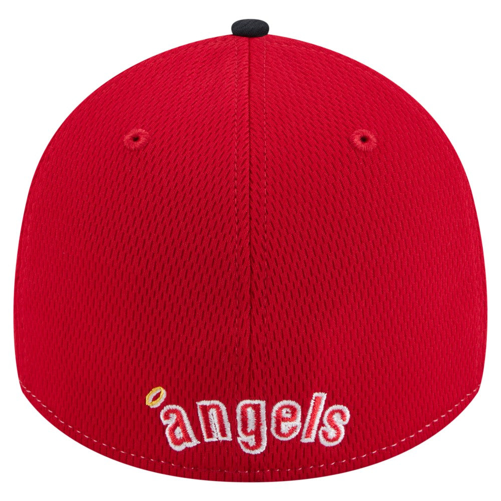 MLB Los Angeles Angels New Era 2025 MLB Clubhouse 39THIRTY Flex Hat