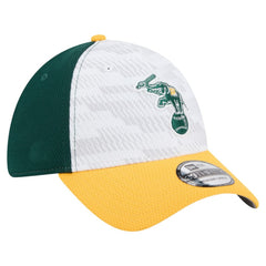MLB Athletics New Era 2025 MLB Clubhouse 39THIRTY Flex Hat