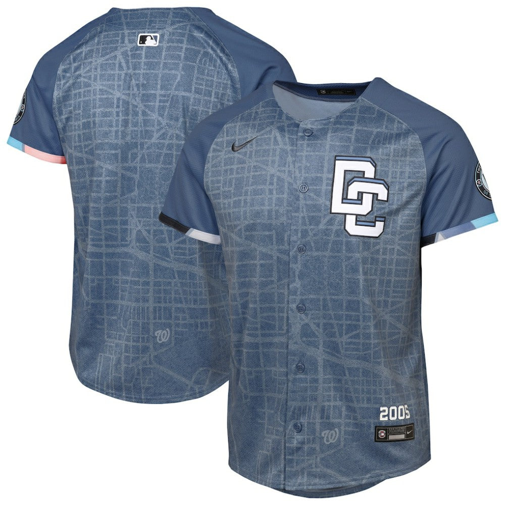 MLB Washington Nationals Nike Youth 2025 City Connect Limited Jersey