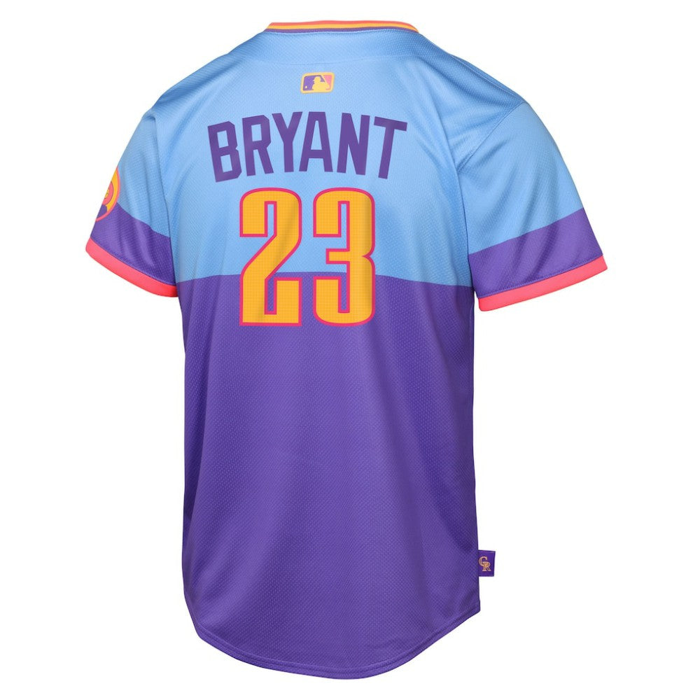 MLB Kris Bryant Colorado Rockies Nike Youth 2025 City Connect Limited Player Jersey