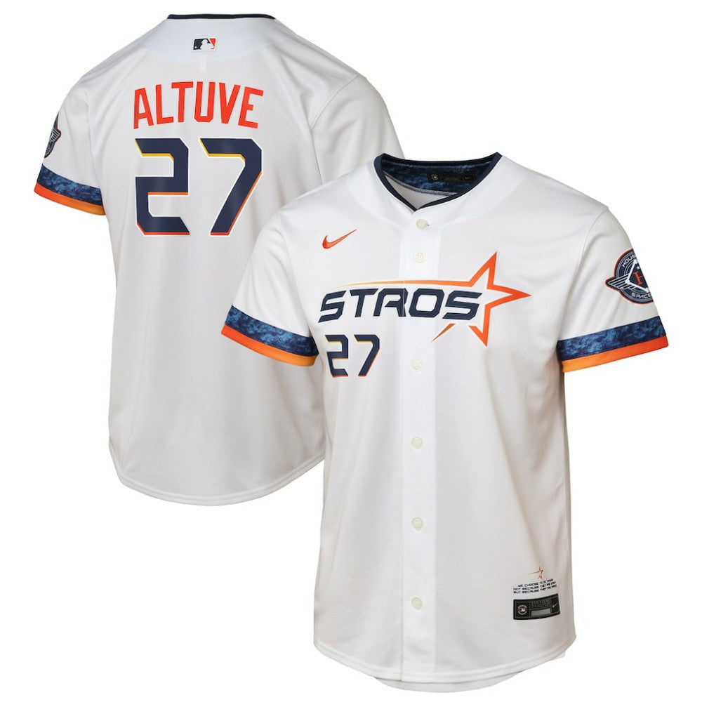 MLB Jose Altuve Houston Astros Nike Youth 2025 City Connect Limited Player Jersey