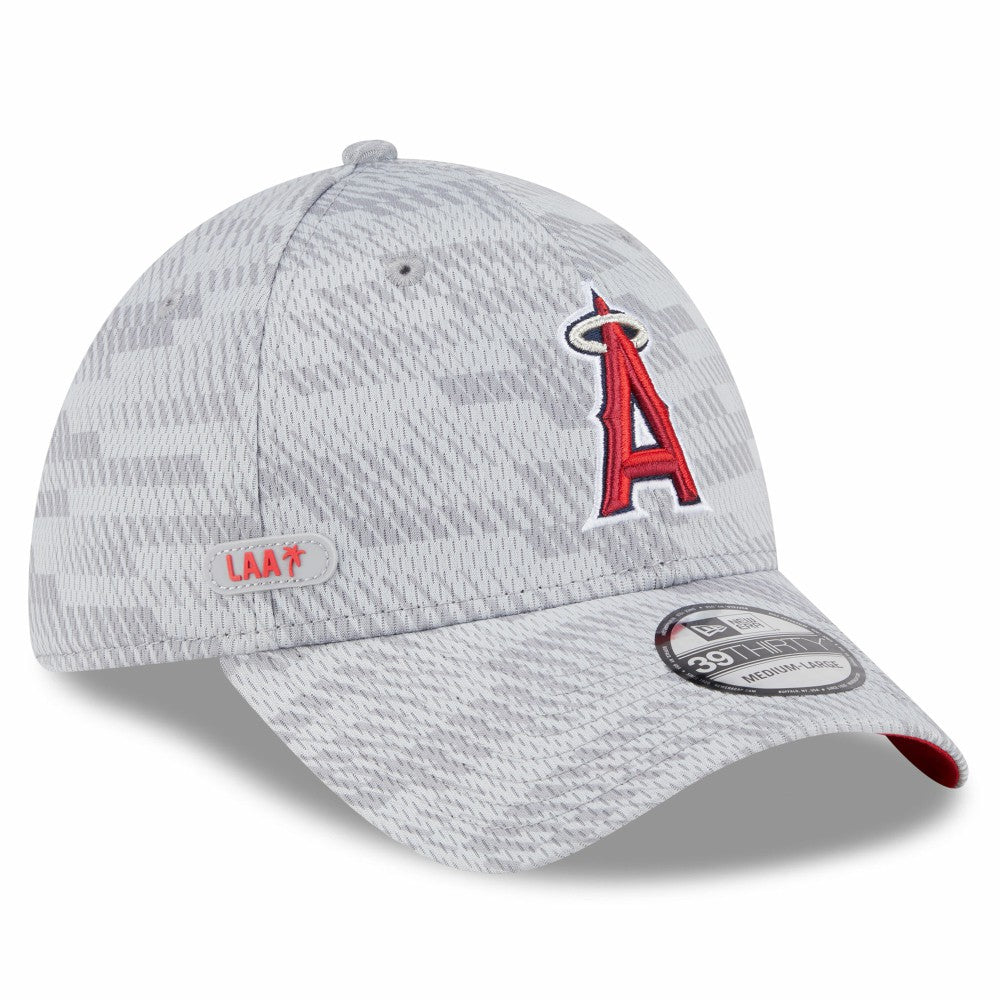 MLB Los Angeles Angels New Era 2025 MLB Clubhouse 39THIRTY Flex Hat
