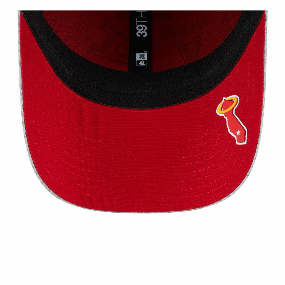 MLB Los Angeles Angels New Era 2025 MLB Clubhouse 39THIRTY Flex Hat