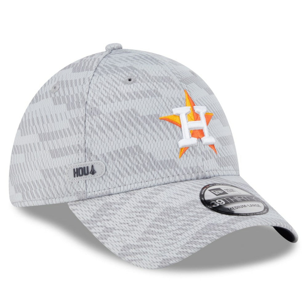 MLB Houston Astros New Era 2025 MLB Clubhouse 39THIRTY Flex Hat