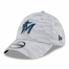 MLB Miami Marlins New Era 2025 MLB Clubhouse 39THIRTY Flex Hat