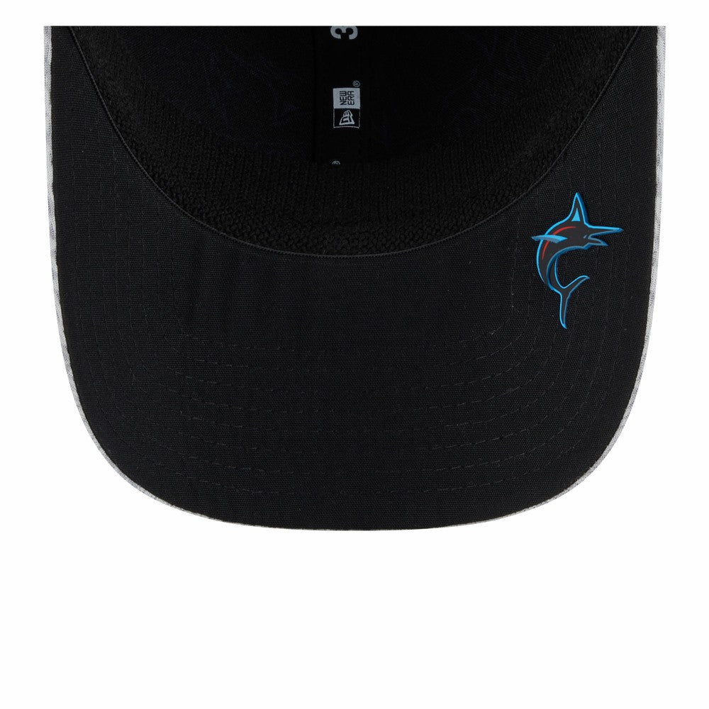 MLB Miami Marlins New Era 2025 MLB Clubhouse 39THIRTY Flex Hat