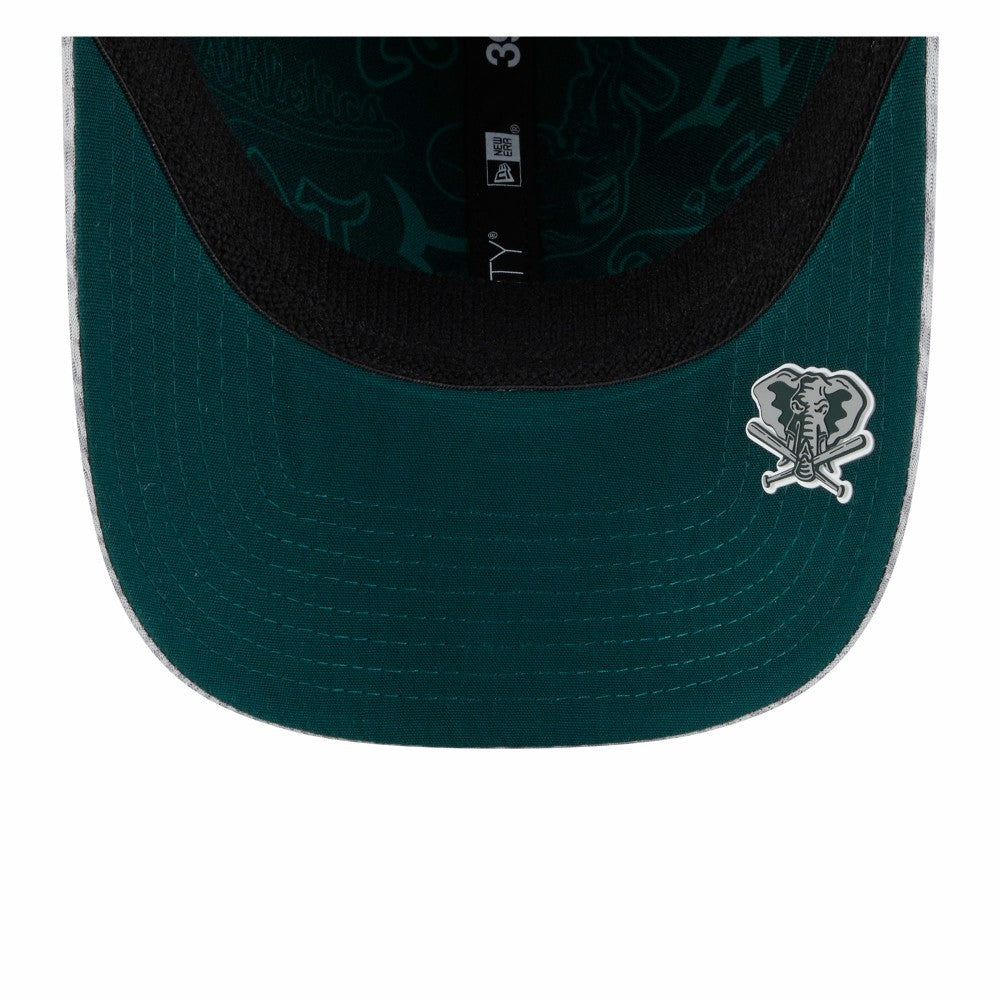 MLB Athletics New Era 2025 MLB Clubhouse 39THIRTY Flex Hat
