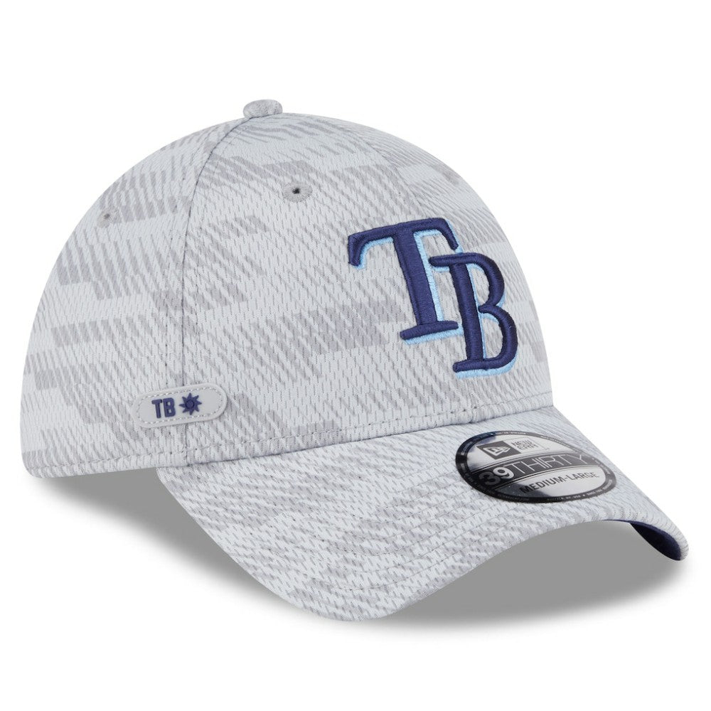 MLB Tampa Bay Rays New Era 2025 MLB Clubhouse 39THIRTY Flex Hat