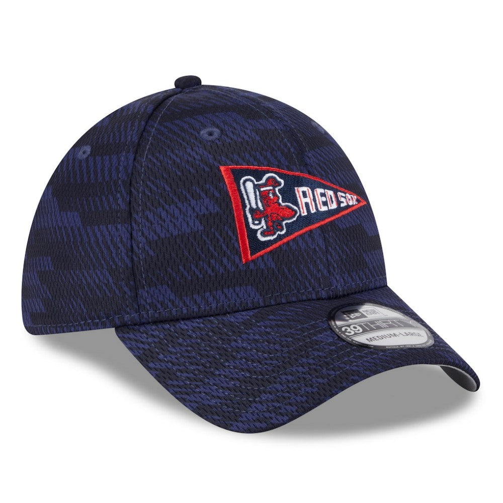 MLB Boston Red Sox New Era 2025 MLB Clubhouse 39THIRTY Flex Hat