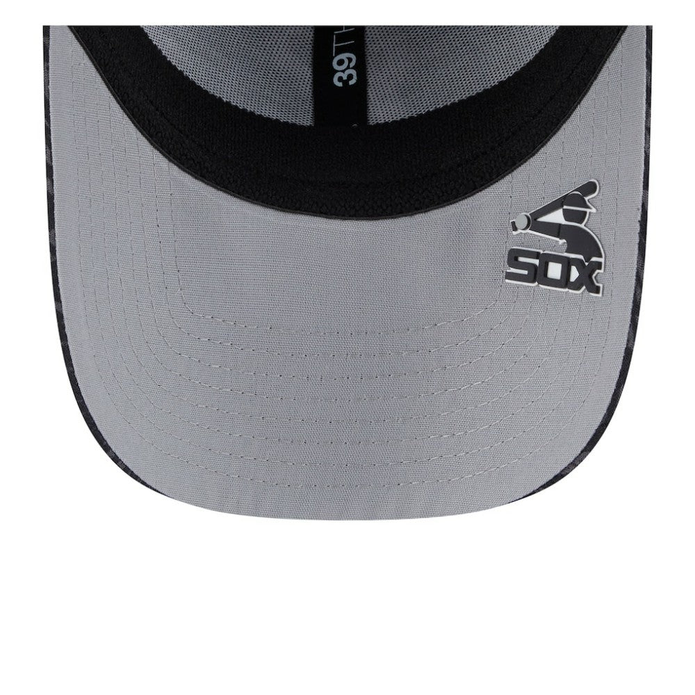 MLB Chicago White Sox New Era 2025 MLB Clubhouse 39THIRTY Flex Hat