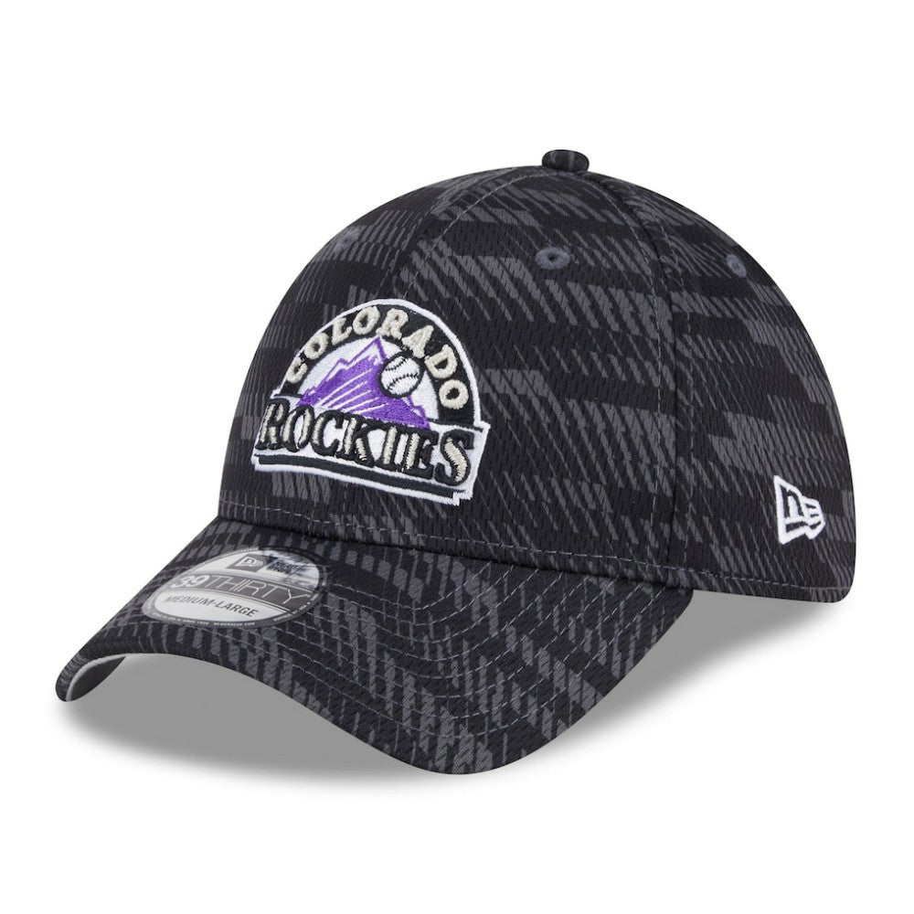 MLB Colorado Rockies New Era 2025 MLB Clubhouse 39THIRTY Flex Hat