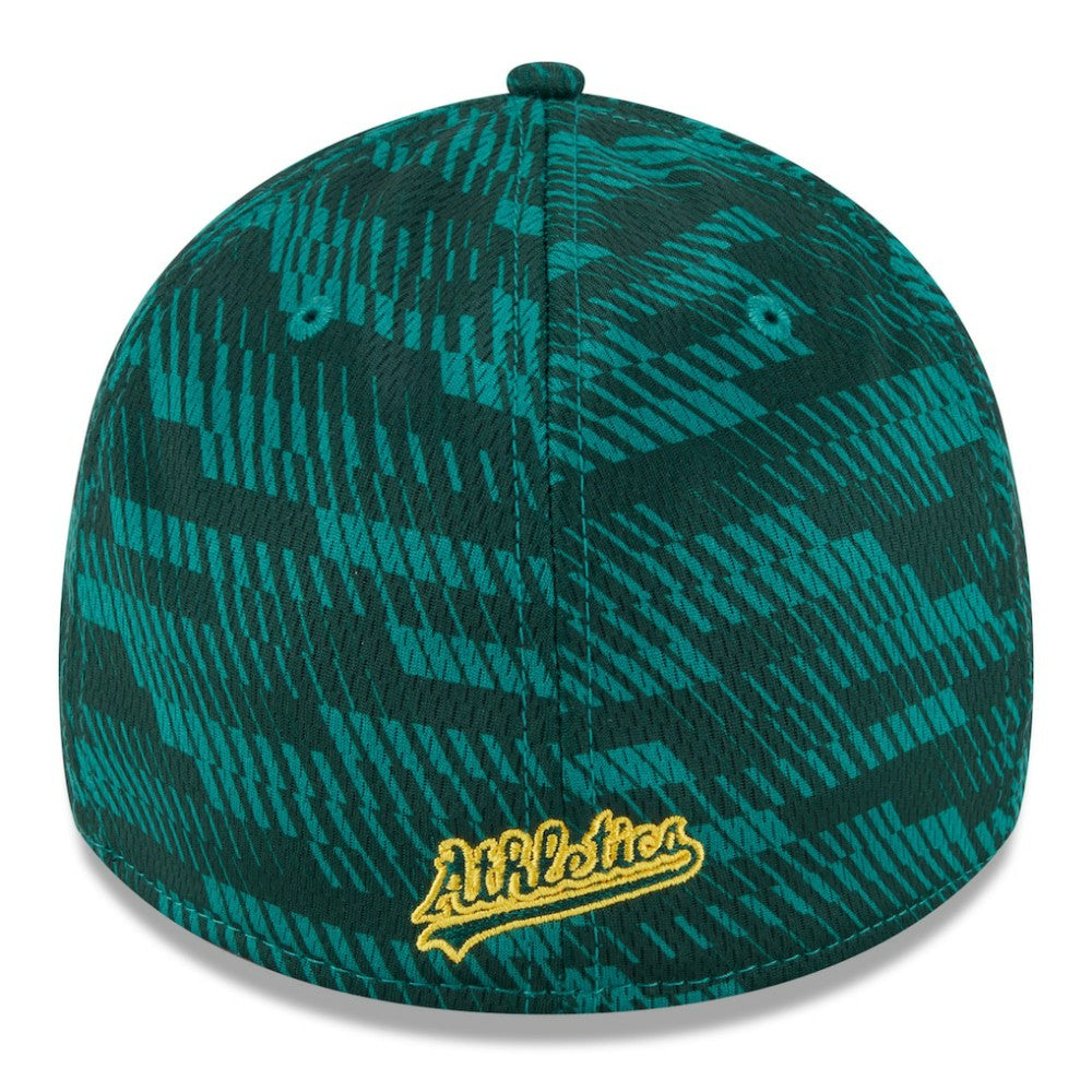 MLB Athletics New Era 2025 MLB Clubhouse 39THIRTY Flex Hat