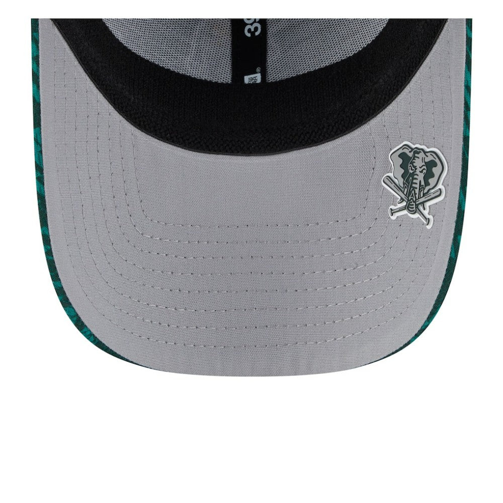 MLB Athletics New Era 2025 MLB Clubhouse 39THIRTY Flex Hat