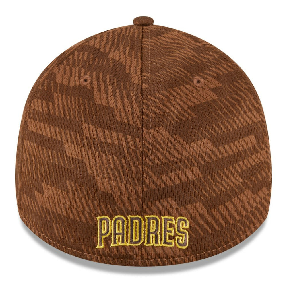 MLB San Diego Padres New Era 2025 MLB Clubhouse 39THIRTY Flex Hat