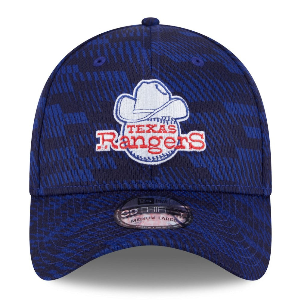 MLB Texas Rangers New Era 2025 MLB Clubhouse 39THIRTY Flex Hat