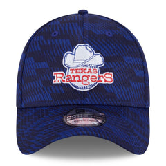 MLB Texas Rangers New Era 2025 MLB Clubhouse 39THIRTY Flex Hat