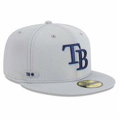 MLB Tampa Bay Rays New Era 2025 MLB Clubhouse 59FIFTY Fitted Hat