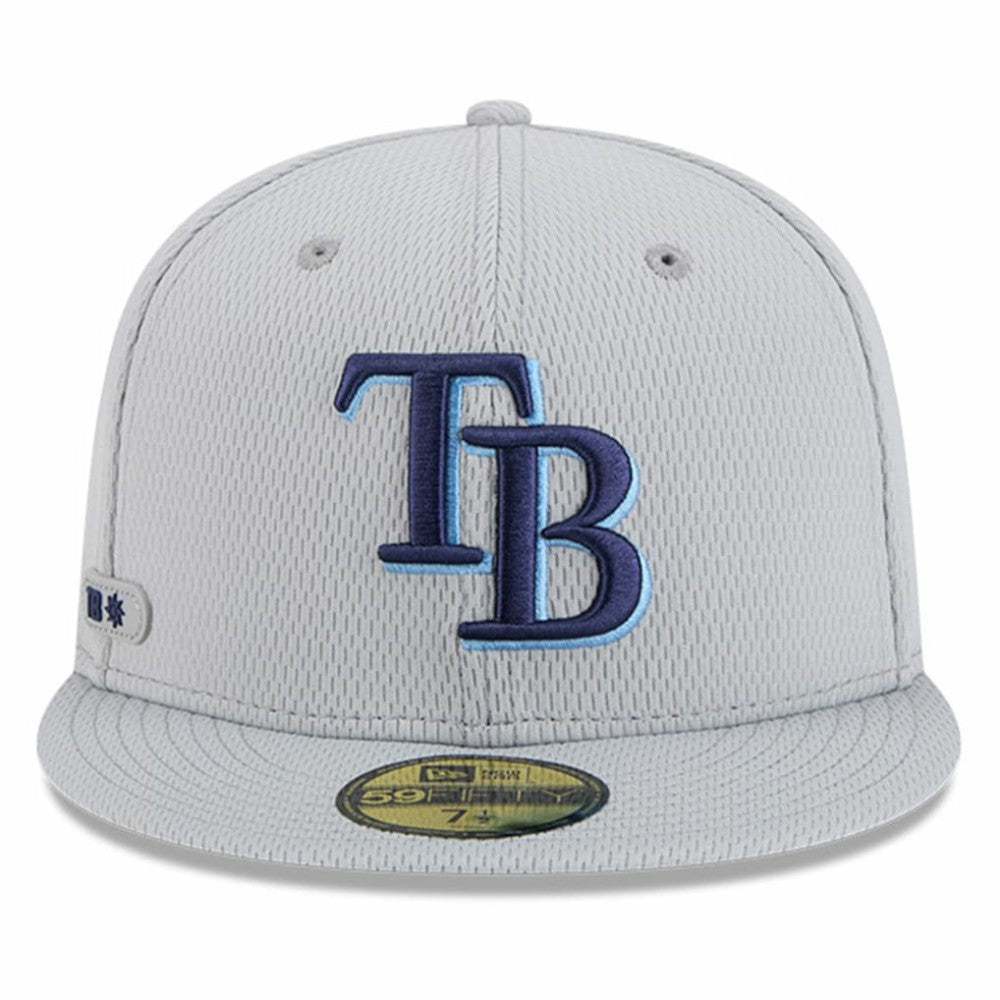 MLB Tampa Bay Rays New Era 2025 MLB Clubhouse 59FIFTY Fitted Hat
