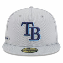 MLB Tampa Bay Rays New Era 2025 MLB Clubhouse 59FIFTY Fitted Hat