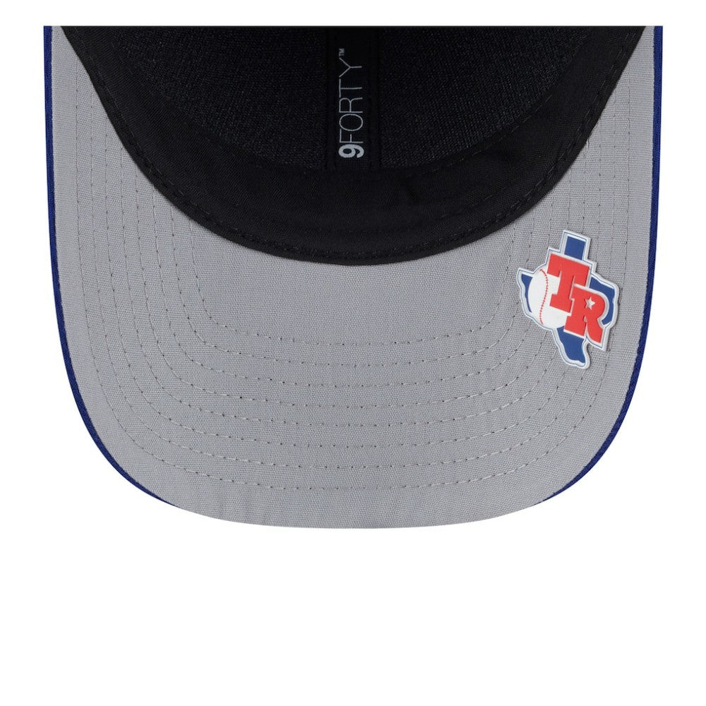 MLB Texas Rangers New Era 2025 MLB Clubhouse 9FORTY M-Crown Adjustable Hat