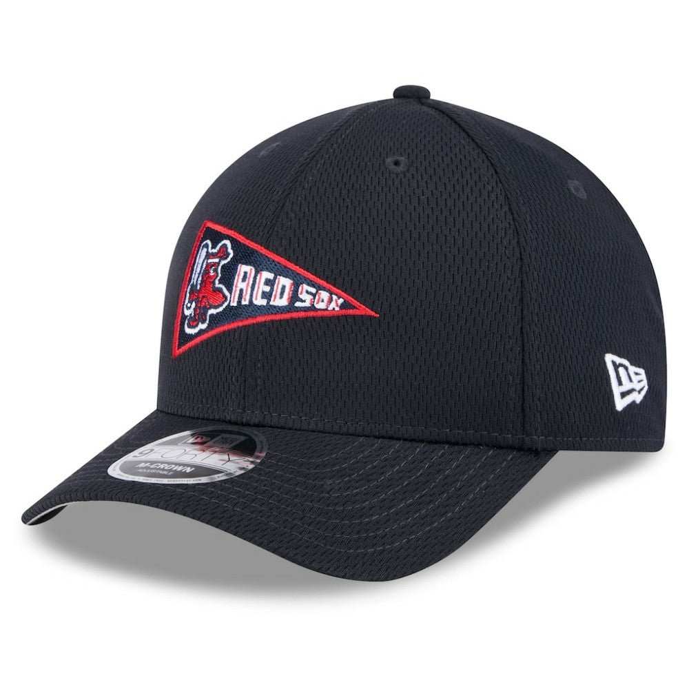 MLB Boston Red Sox New Era 2025 MLB Clubhouse 9FORTY M-Crown Adjustable Hat