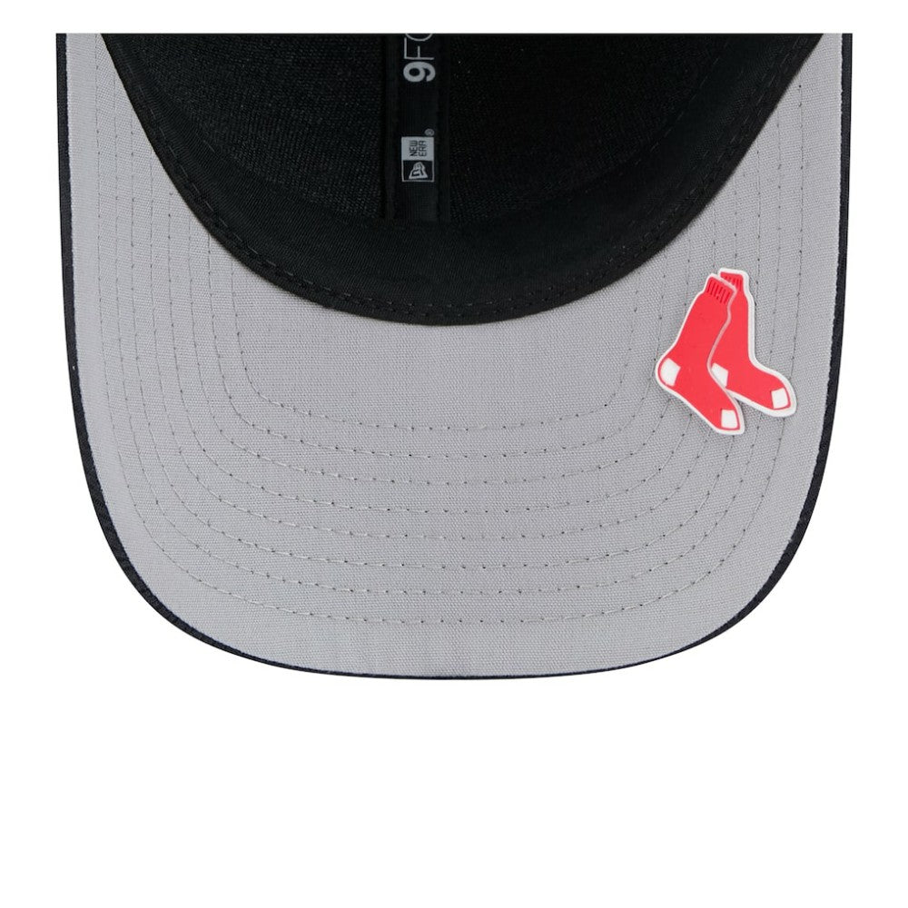 MLB Boston Red Sox New Era 2025 MLB Clubhouse 9FORTY M-Crown Adjustable Hat