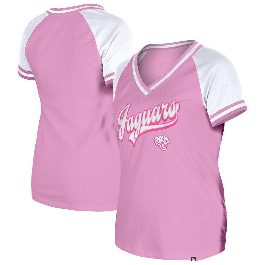 Women's Mommy & Me V-Neck T-Shirt - Jacksonville Jaguars