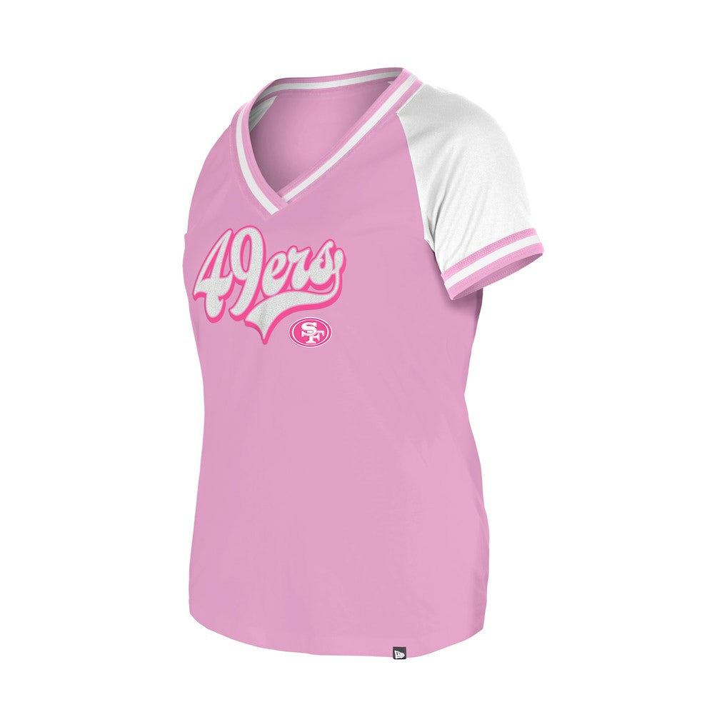 Women's Mommy & Me V-Neck T-Shirt - San Francisco 49ers