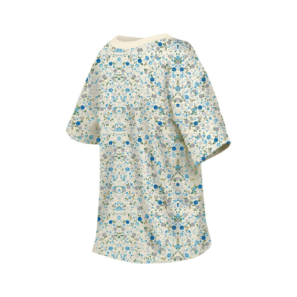 Women's Glam Game Floral Scoop Neck T-Shirt - Detroit Lions