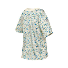 Women's Glam Game Floral Scoop Neck T-Shirt - Detroit Lions